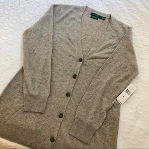 NWT Ralph Lauren 100% Cashmere Cardigan